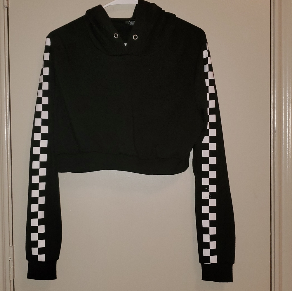 Cropped hoodie